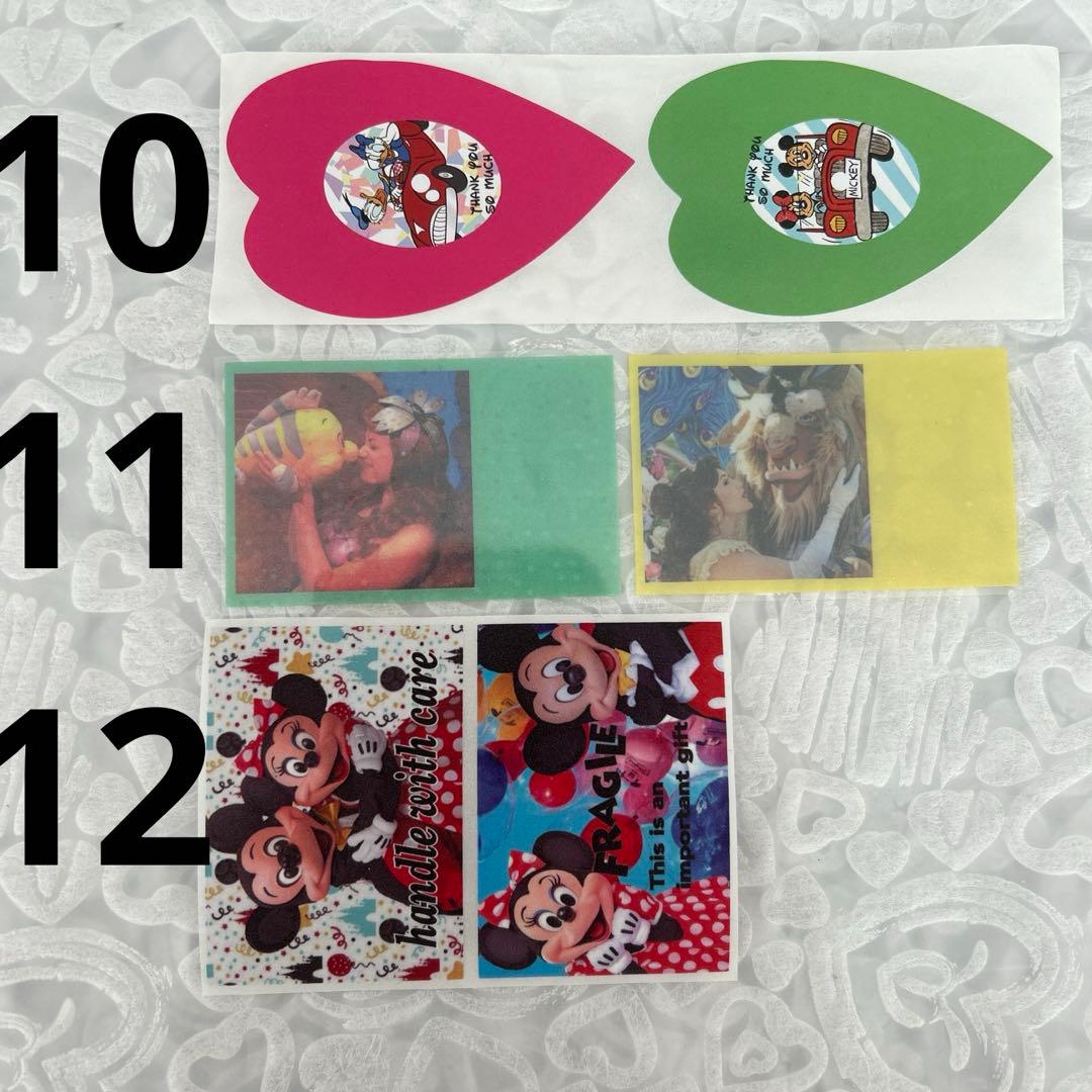 ディズニーロールシール　アメステ　11