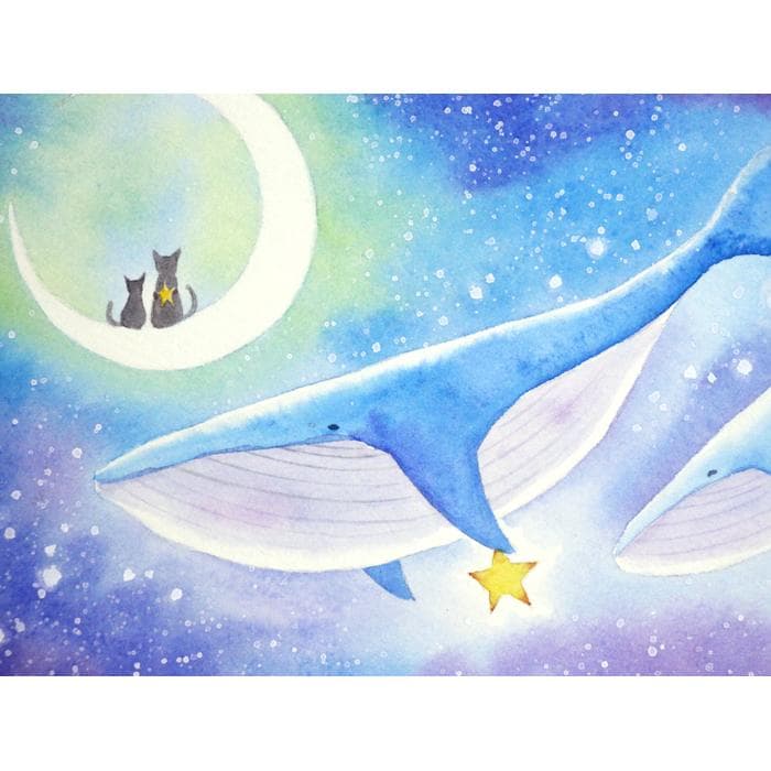Manuhanaさま専用（原画）星を運ぶクジラ　ほか　4点おまとめ