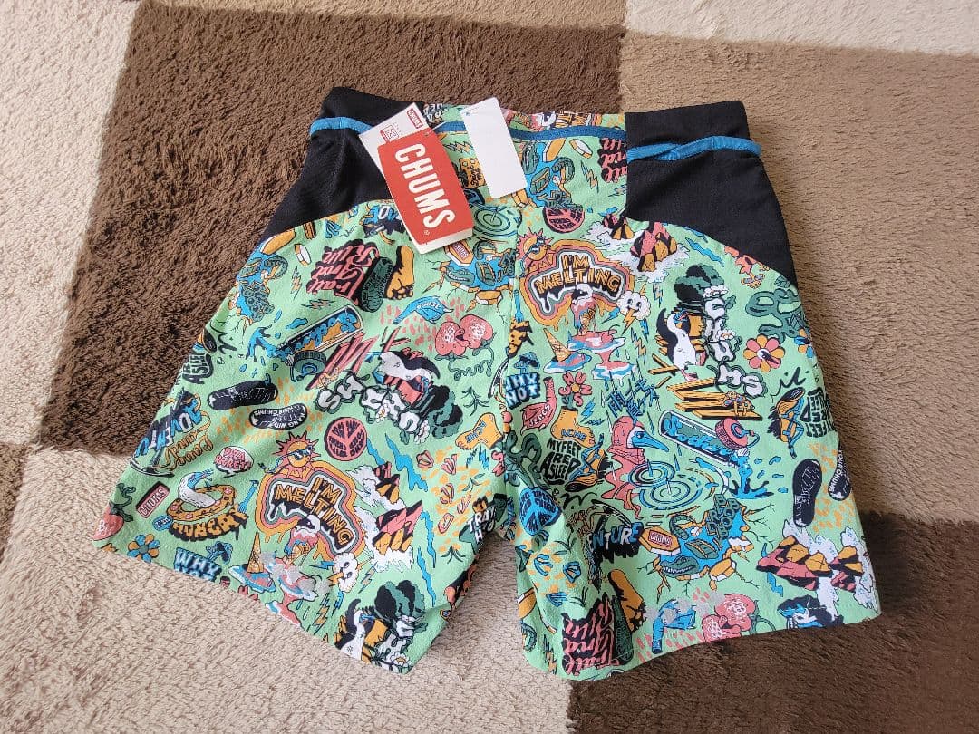 新品！タグ付き CHUMS チャムス ハーフパンツ ウィメンズ M