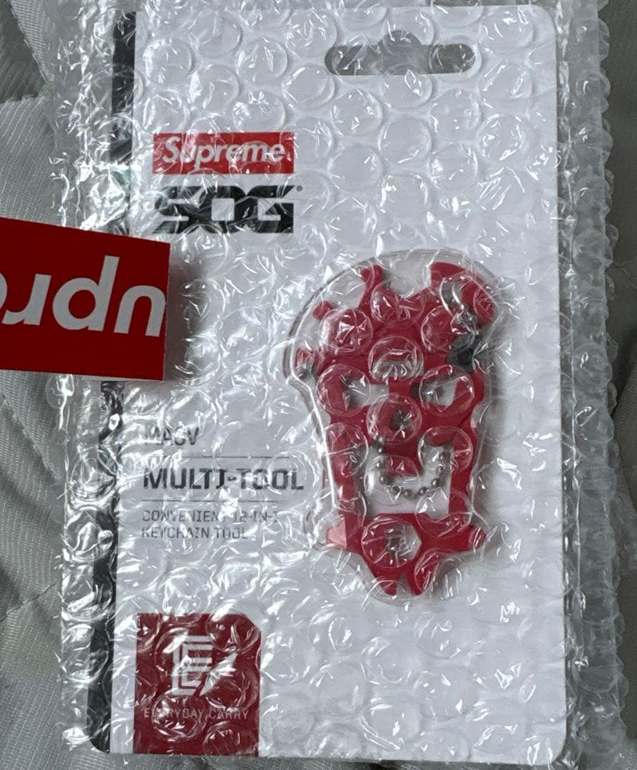 Supreme x SOG MacV Tool \"Red\"未開封