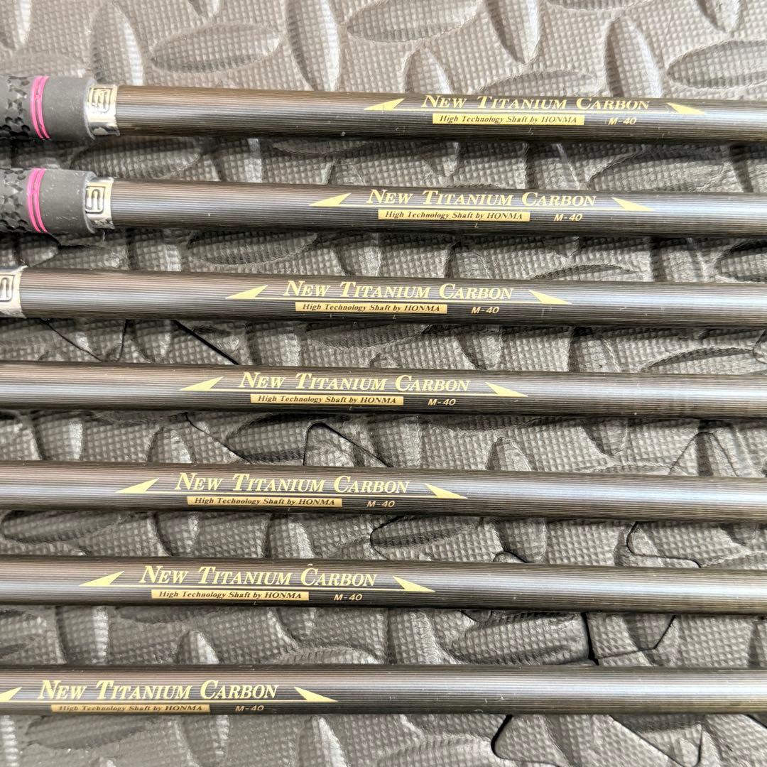HONMA LB606 レディース アイアン 7本 NEW TITANIUM