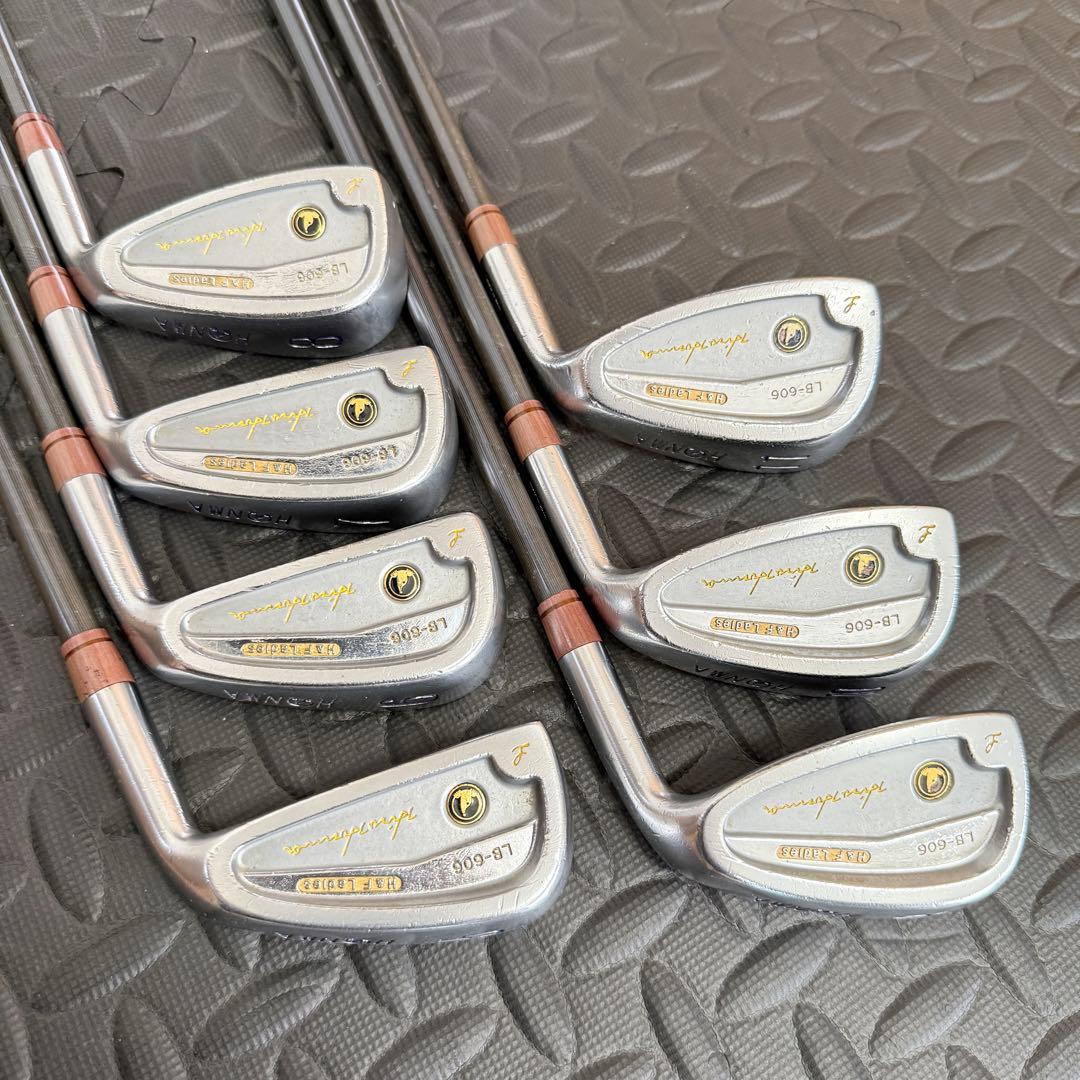 HONMA LB606 レディース アイアン 7本 NEW TITANIUM