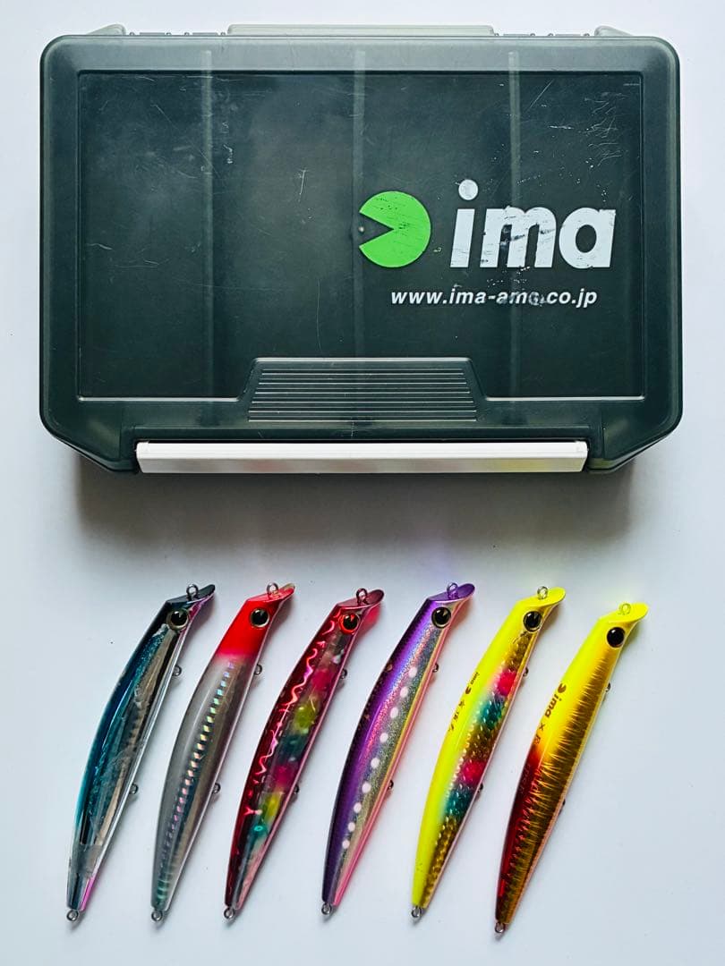 アイマ ima サスケ120裂波 6個セット＆ルアーケース付