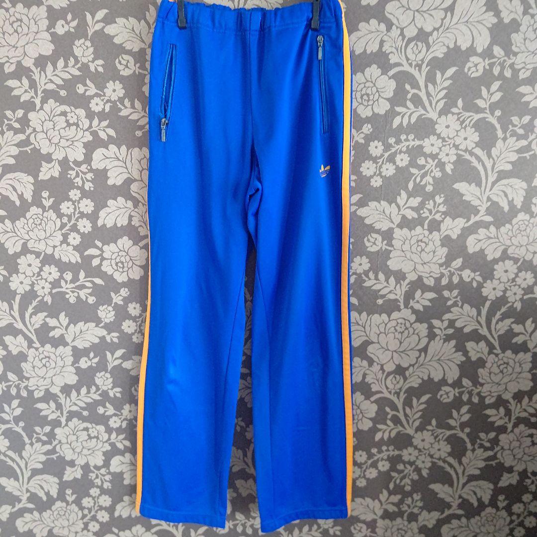 入手困難！90年代　adidas デサント製トラックジャケット 裏起毛　M-L