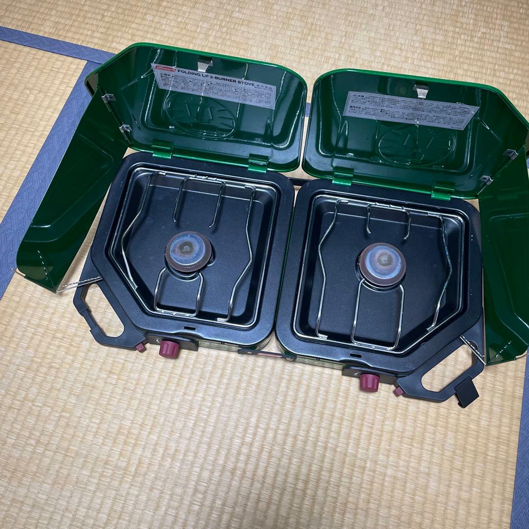 w*1様 Coleman EASY 2 BURN STOVE グリーン