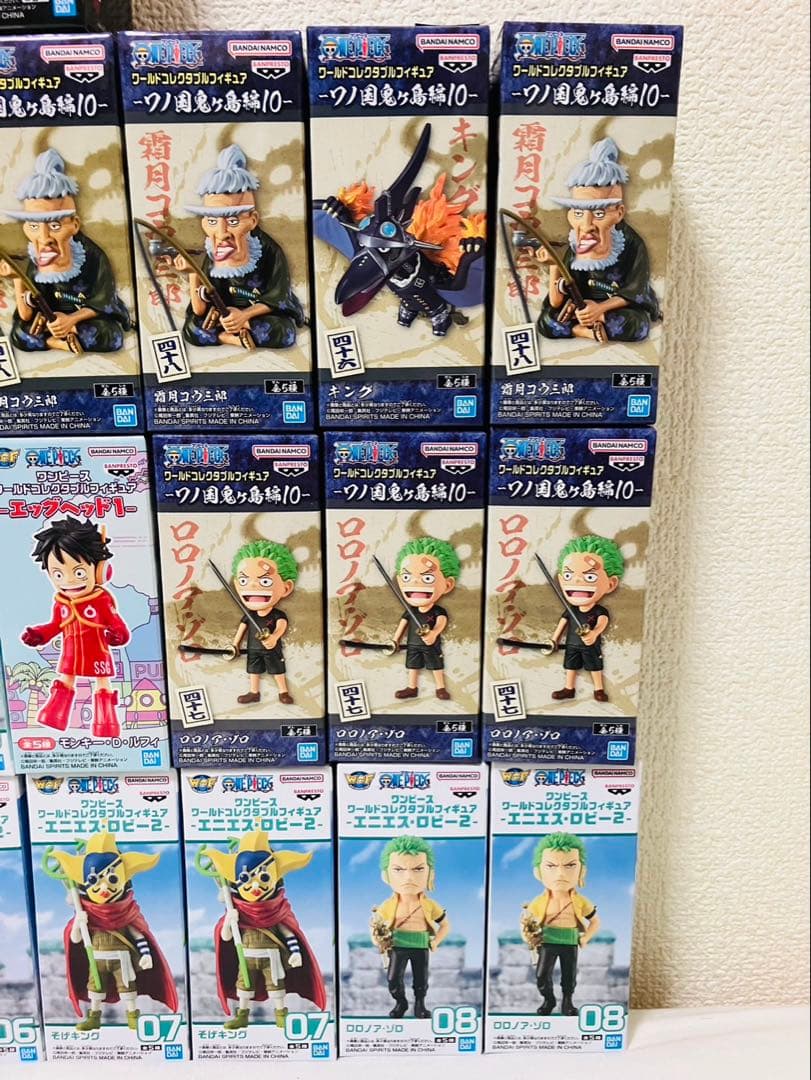 ワンピース ワールドコレクタブルフィギュアまとめ売り　34体セット おまけ付き