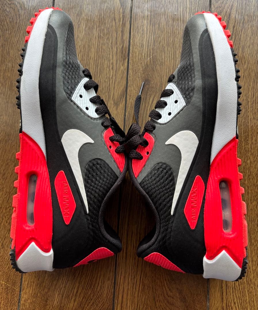 Nike Air Max ゴルフシューズ 女性用 黒/赤/白