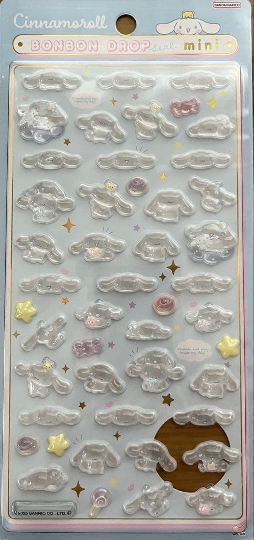 【正規品】サンリオボンボンドロップシールmini