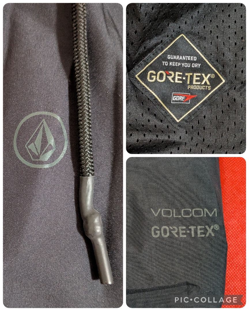 【美品】VOLCOM／ボルコム✦GORE-TEX ✦スノボジャケット／Ｓ