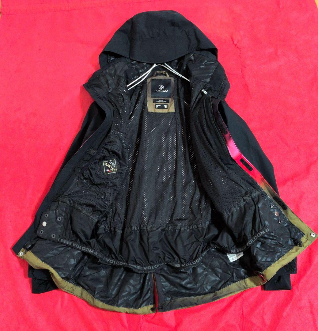 【美品】VOLCOM／ボルコム✦GORE-TEX ✦スノボジャケット／Ｓ