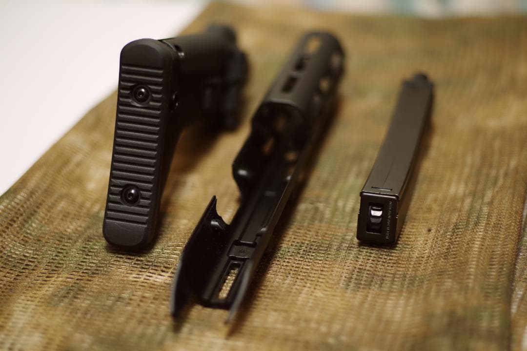次世代 MP5シリーズ対応　ハンドガード／ストック／200連マガジン