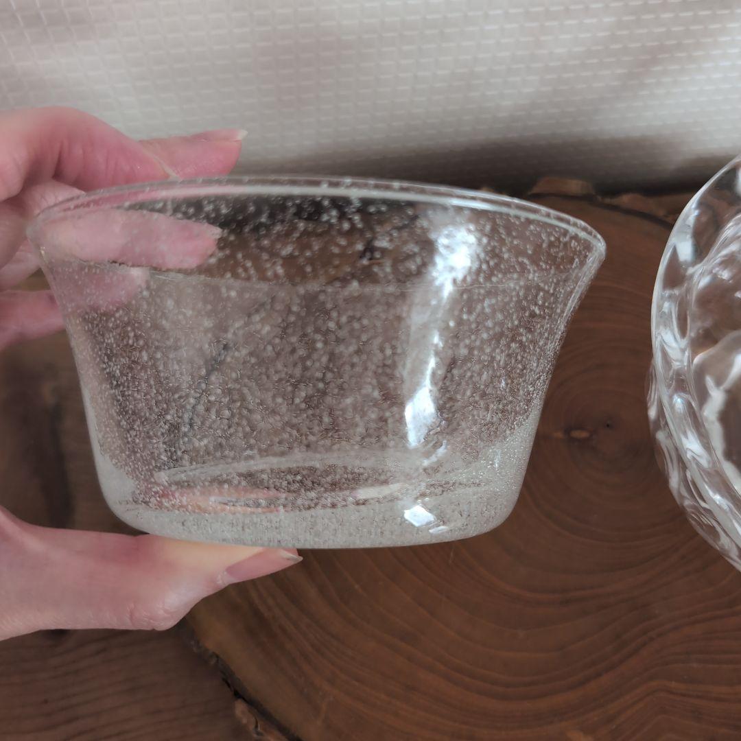 ガラスの器　2点セット