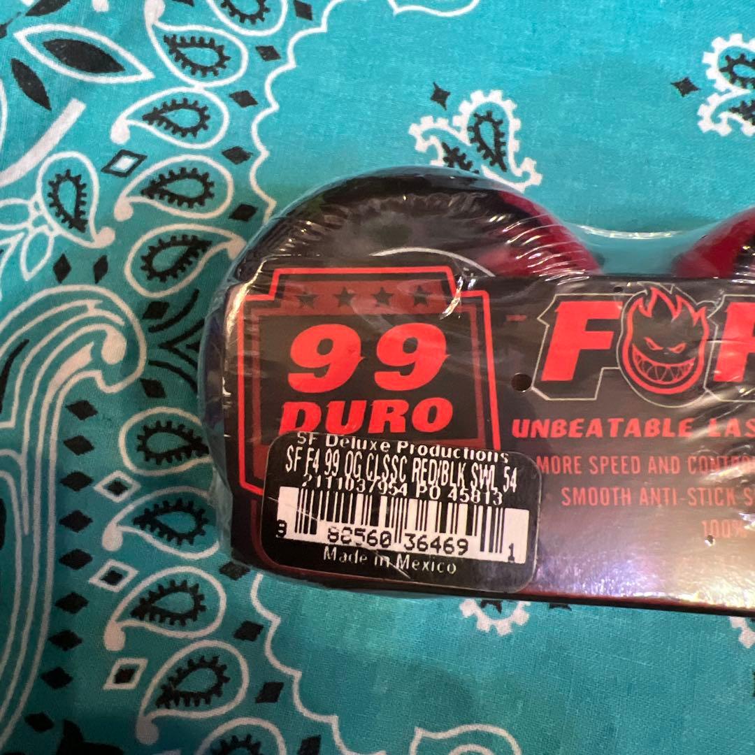 スケートボード SPITFIRE FORMULA FOUR 54mm 99duro