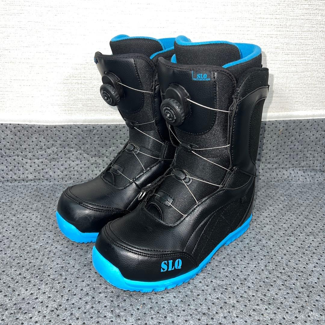 １回使用 キッズスノーボード 130cm SLQ×バイン×ダイヤルブーツ