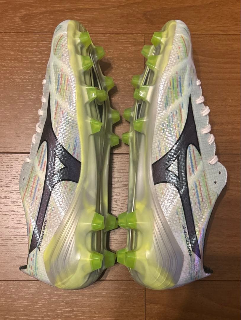 【新品未使用】MIZUNO α ⅡJAPANアルファ ジャパン ミズノサッカー白