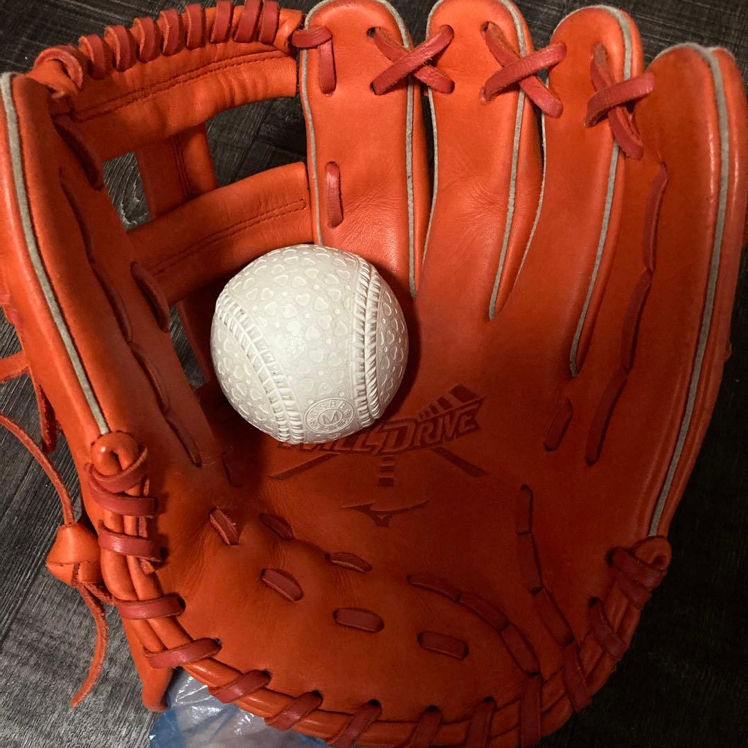 ミズノ 一般 大人用 軟式 内野 野球 グローブ グラブ 美品