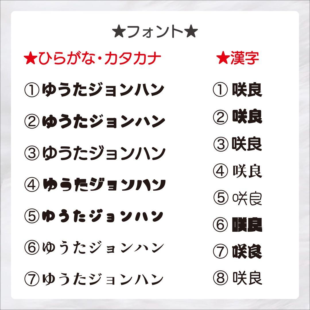 【デザイナーが作成】ぷっくりネームボード オーダーページ