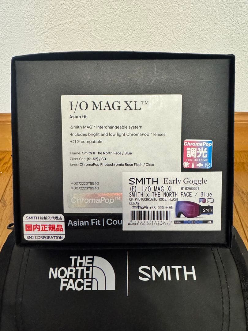 SMITH スミス ゴーグル I/O MAG XL THE NORTH FACE