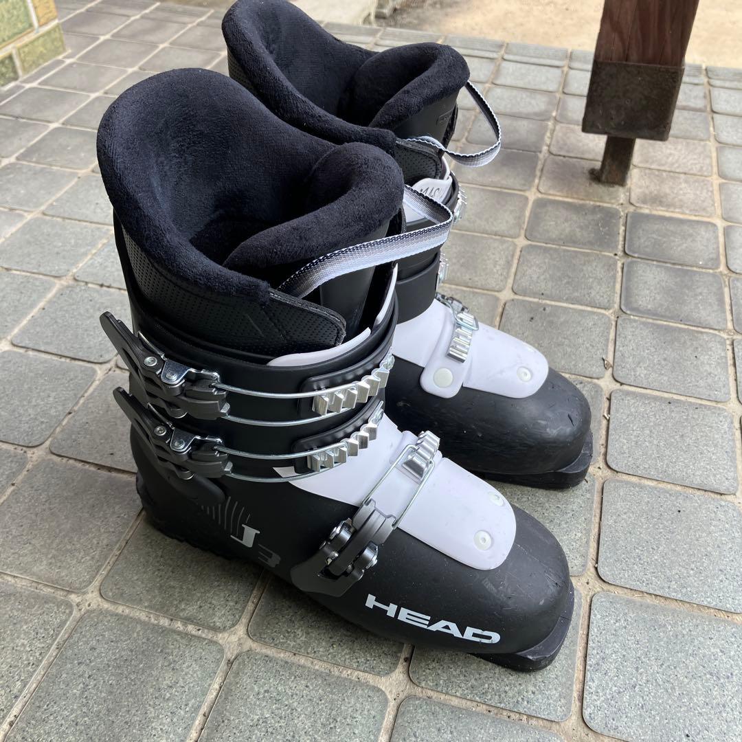 HEAD J3 スキーブーツ キッズ　ジュニア用 黒　25 25.5