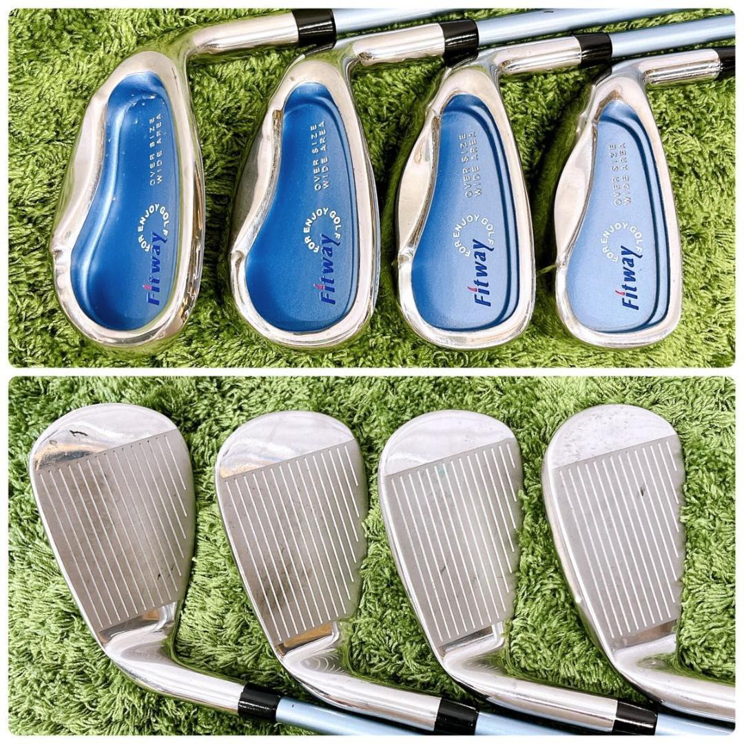 Fitway PING レディースゴルフクラブ 7本 ハーフセット FLEX L