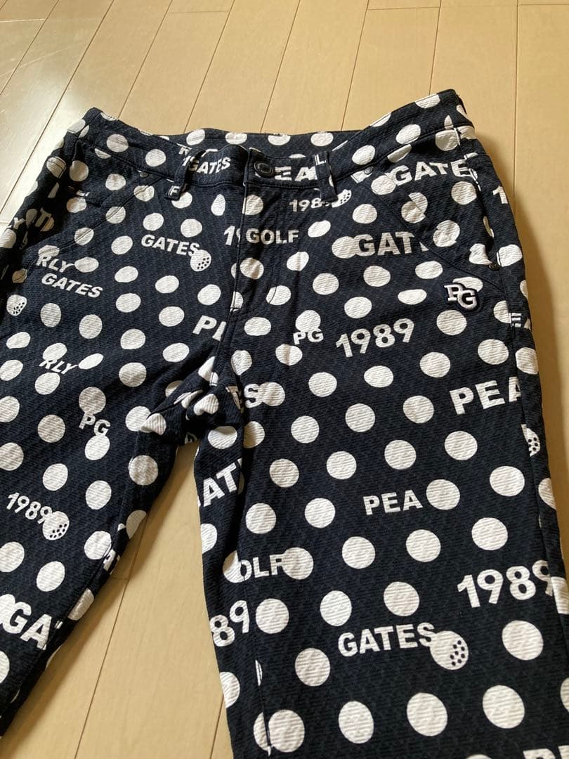 PEARLY GATES ドット柄 ゴルフパンツ