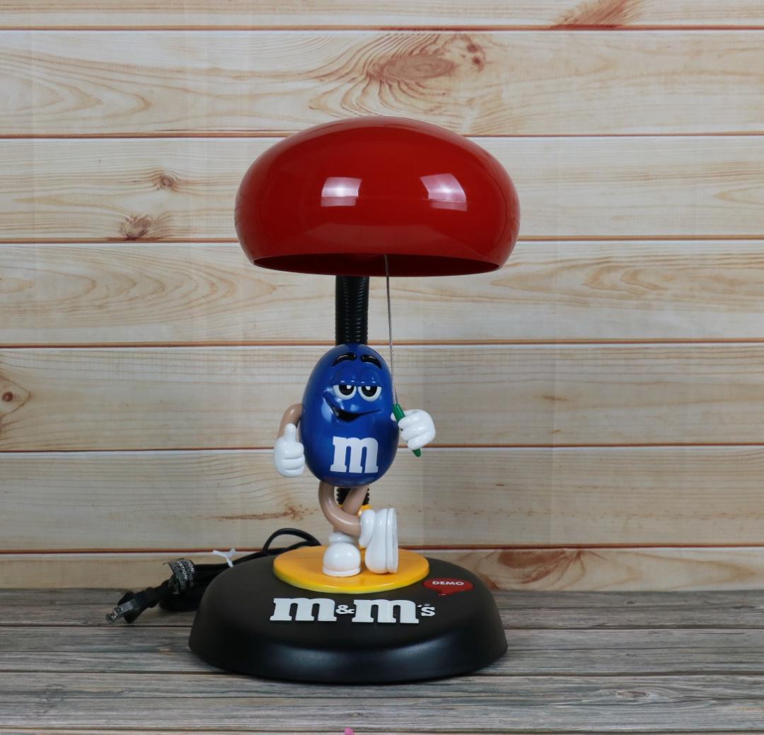 m&m's エムアンドエムズ ビンテージ トーキング デスクトップライト ランプ