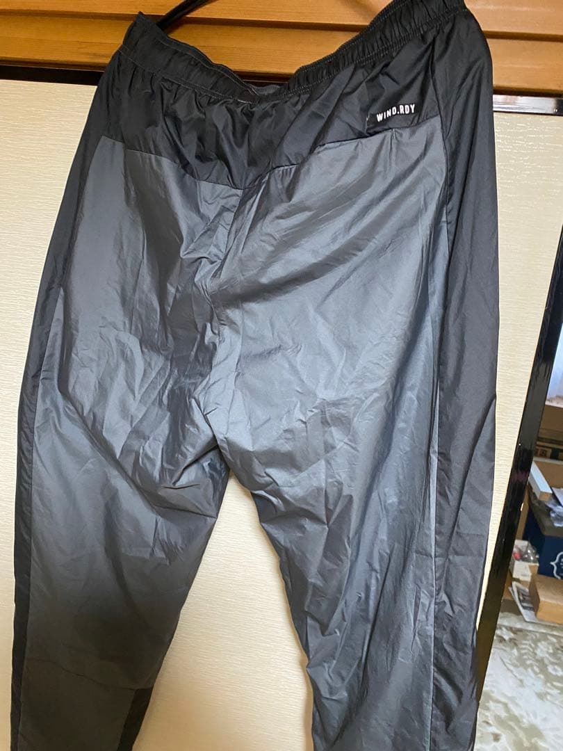 adidas ウィンドブレーカー パンツ M グレー