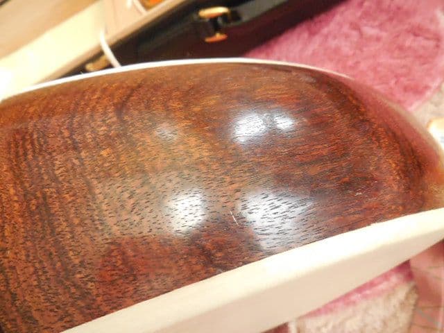 遺品整理 三味線 三絃 本体 地唄 バチ 紅木 あやすぎ胴 桐箱 フルセット