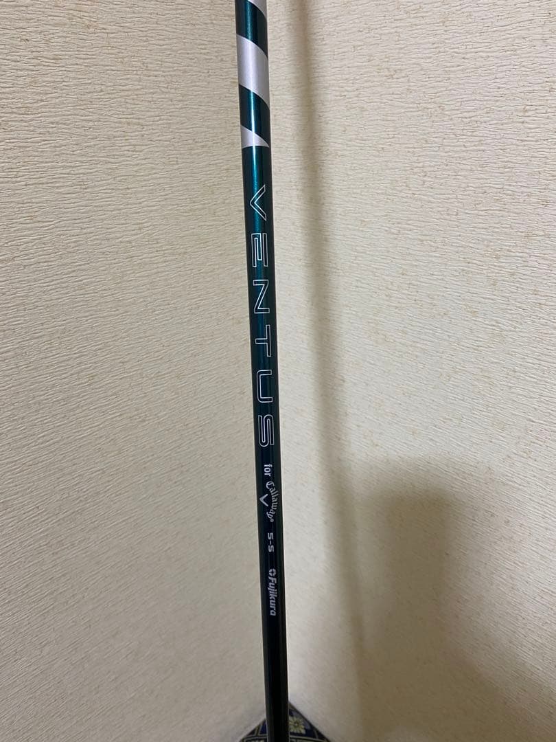 超美品 ELYTE ユーティリティ5H VENTUS GREEN 50S