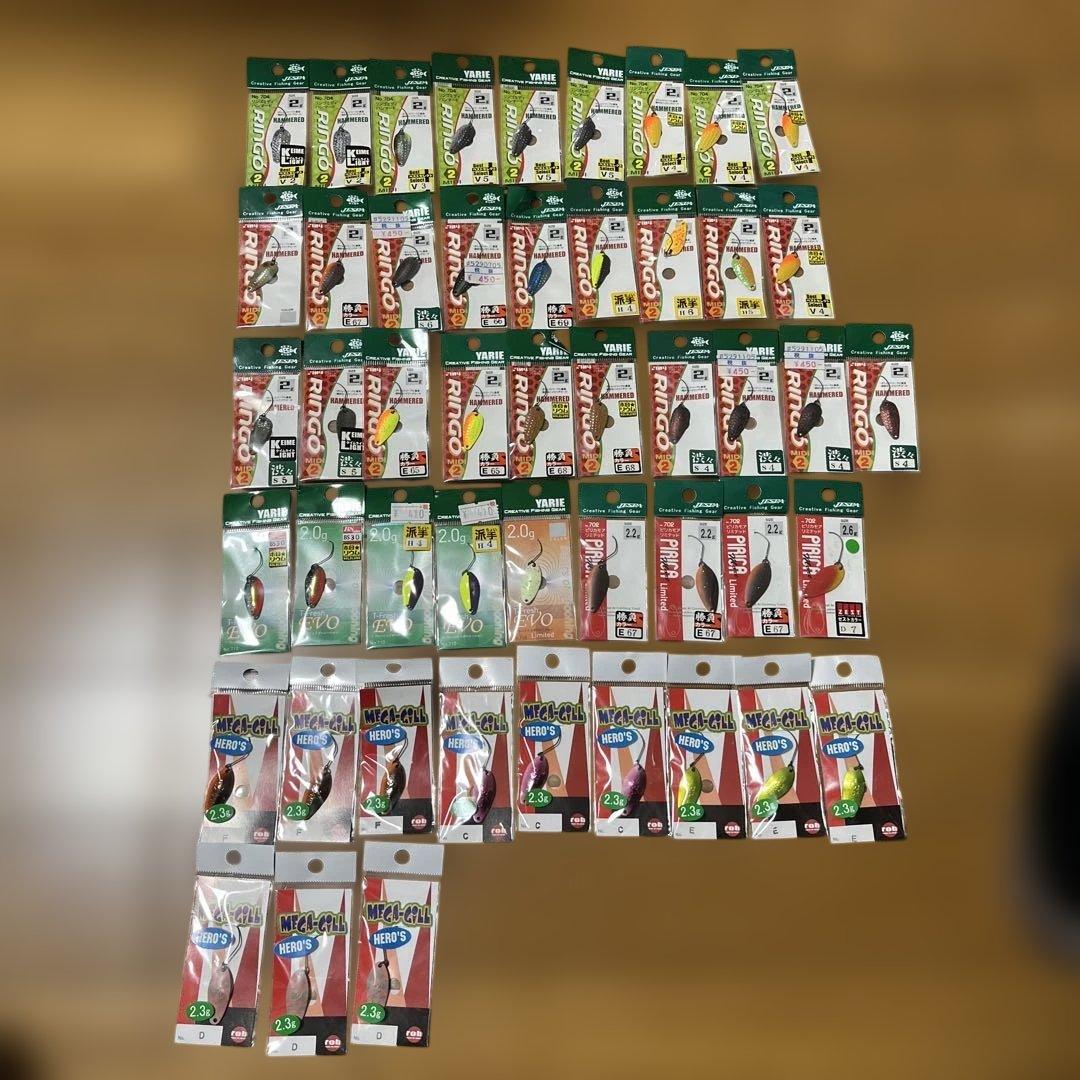 新品　YARIE ロブルアー　エリア用　スプーン　2g以上　106個セット