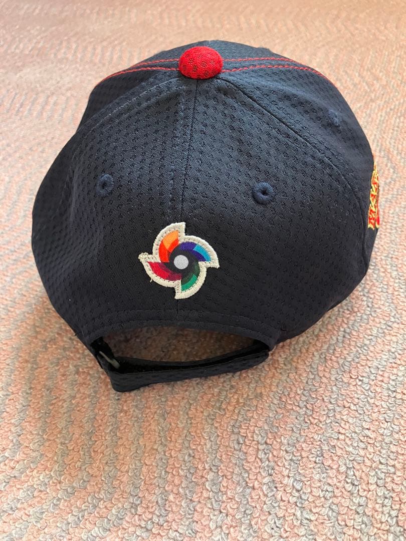 WBCキャップソフトバンクホークス牧原大成おまけ2024ビールかけ実使用キャップ