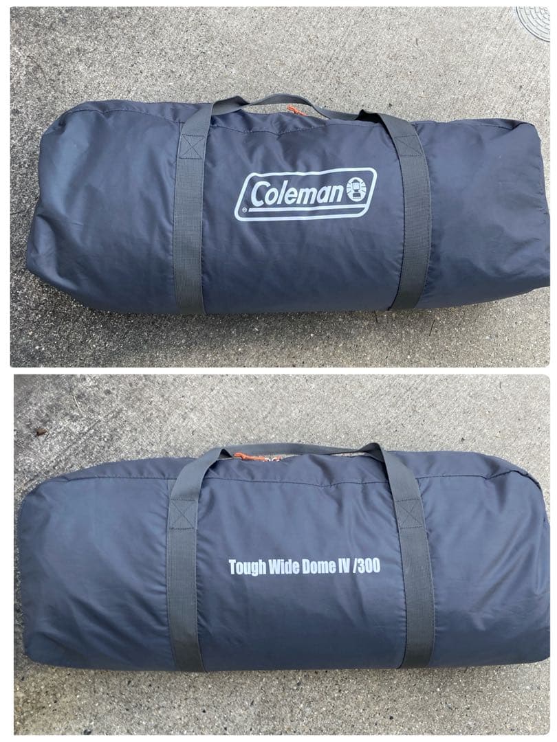 【希少】 Coleman タフワイドドームIV 300 グレー 限定カラー 美品