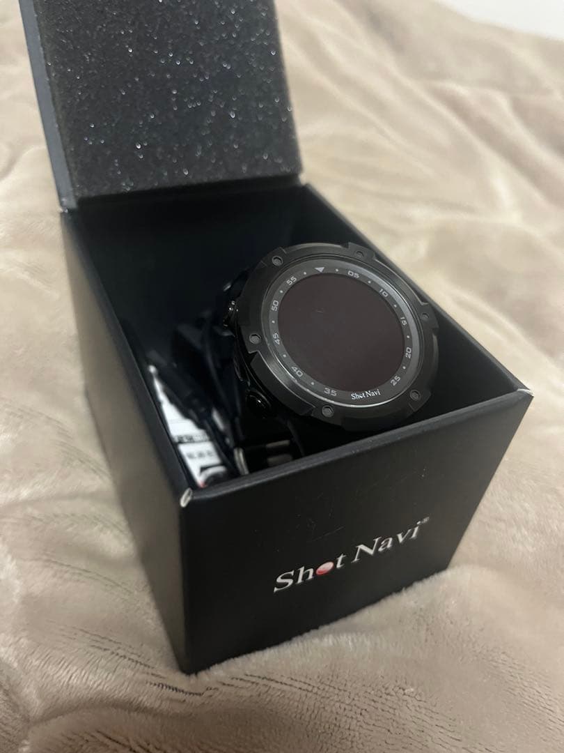 美品Shot Navi GPSナビウォッチ　shotNavi w1 evolue
