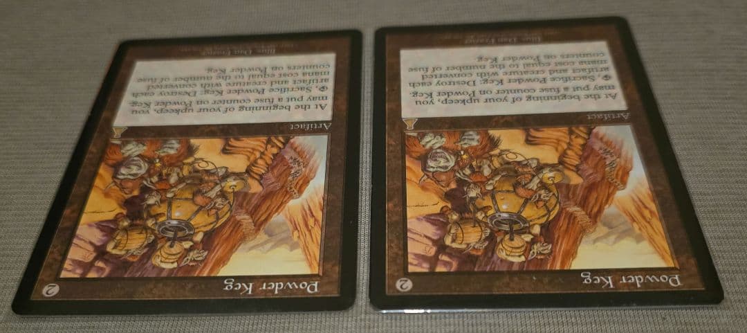 MTG　《火薬樽/Powder Keg》　英語　2枚セット