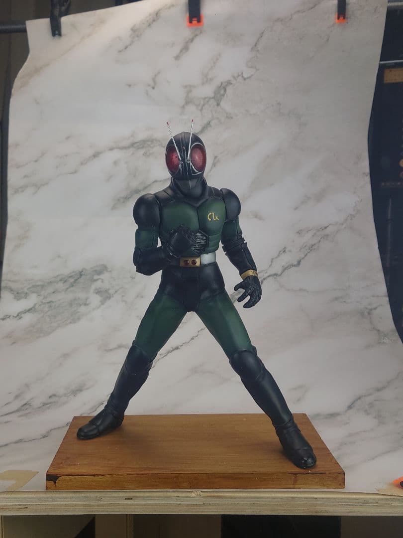 1/6 仮面ライダーBLACK RX ソフビガレージキット　塗装完成品