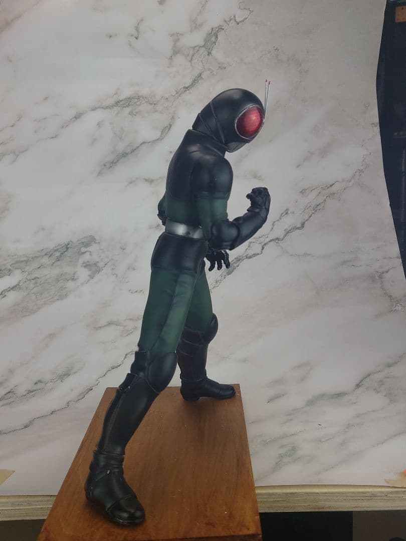1/6 仮面ライダーBLACK RX ソフビガレージキット　塗装完成品
