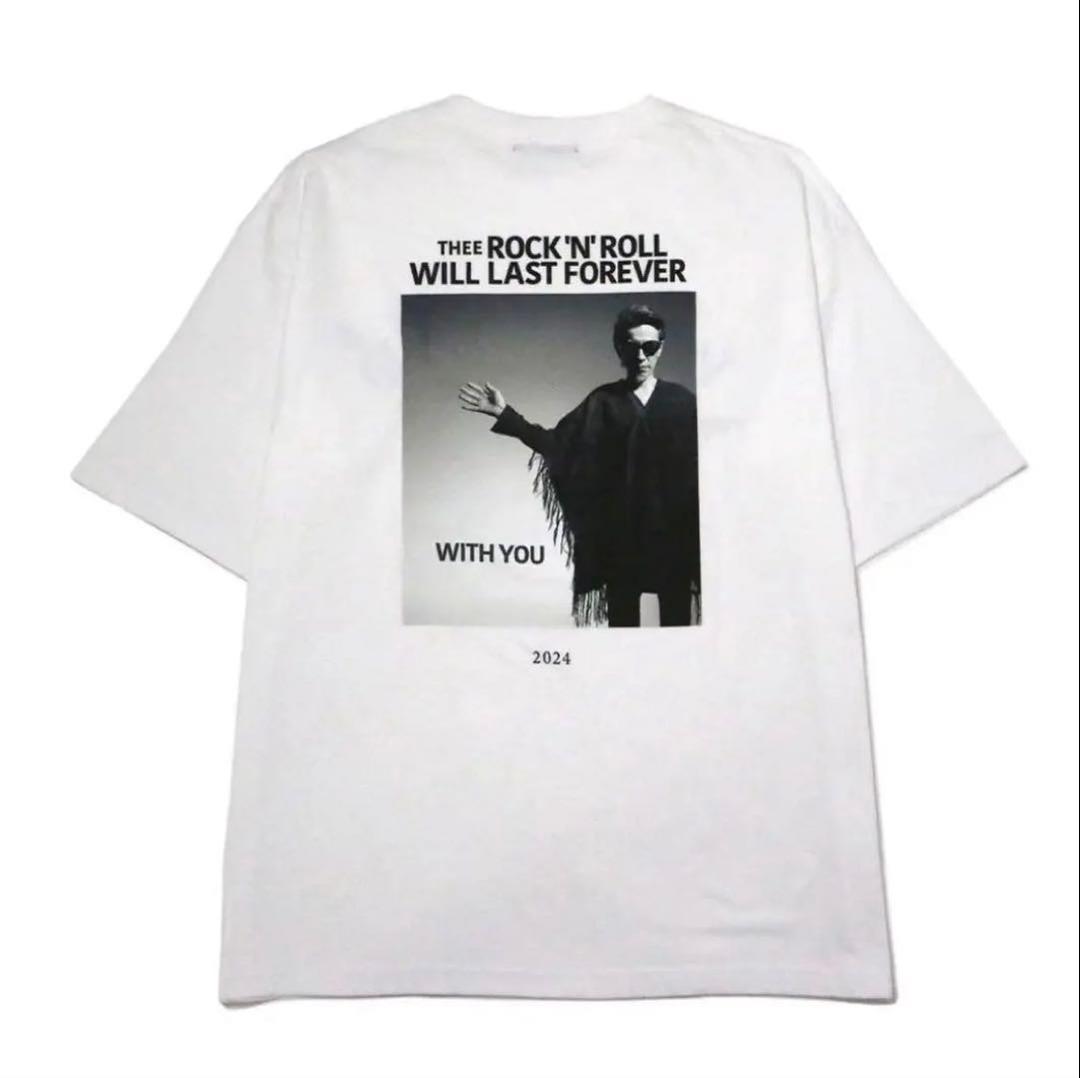 RUDE GALLERY チバユウスケ 白Tシャツ　Lサイズ
