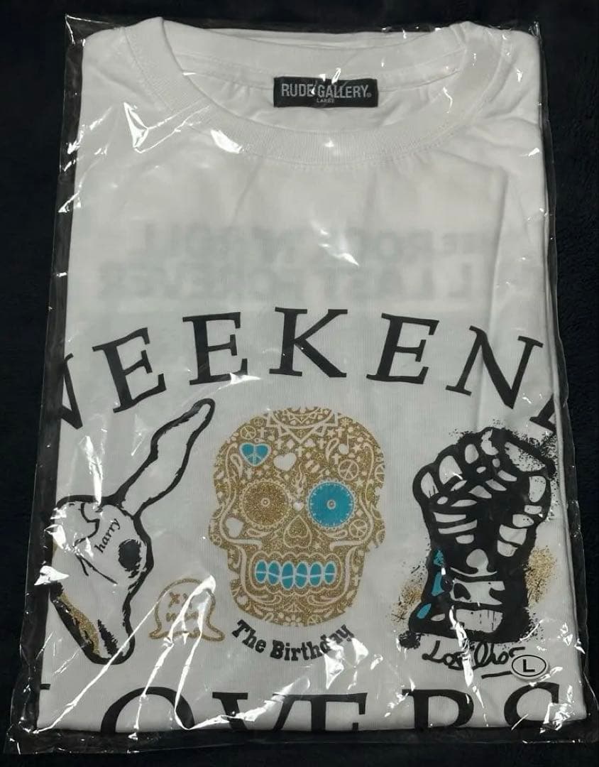 RUDE GALLERY チバユウスケ 白Tシャツ　Lサイズ