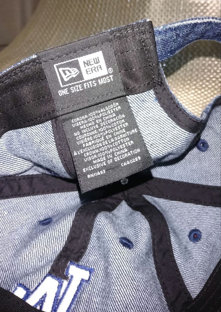 NEW ERA ドジャース デニムキャップ　値下げ