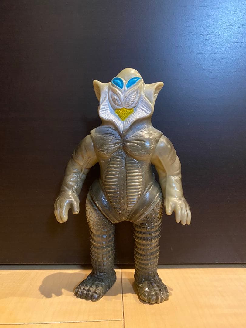 メフィラス星人 マルサン 移行期 ソフビ 当時物