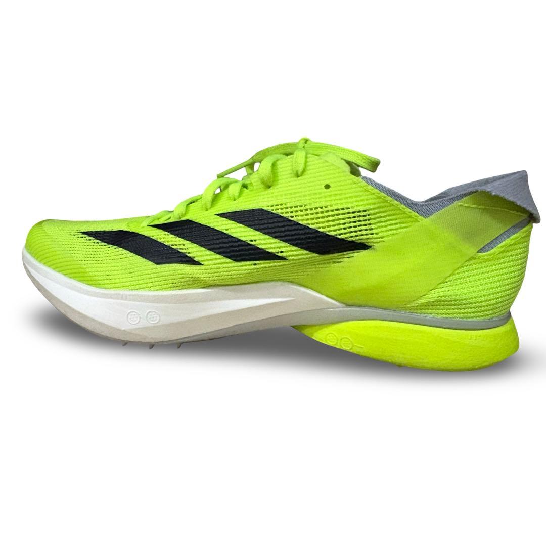 adidas avanti 24.5cm蛍光イエロー スパイクシューズ