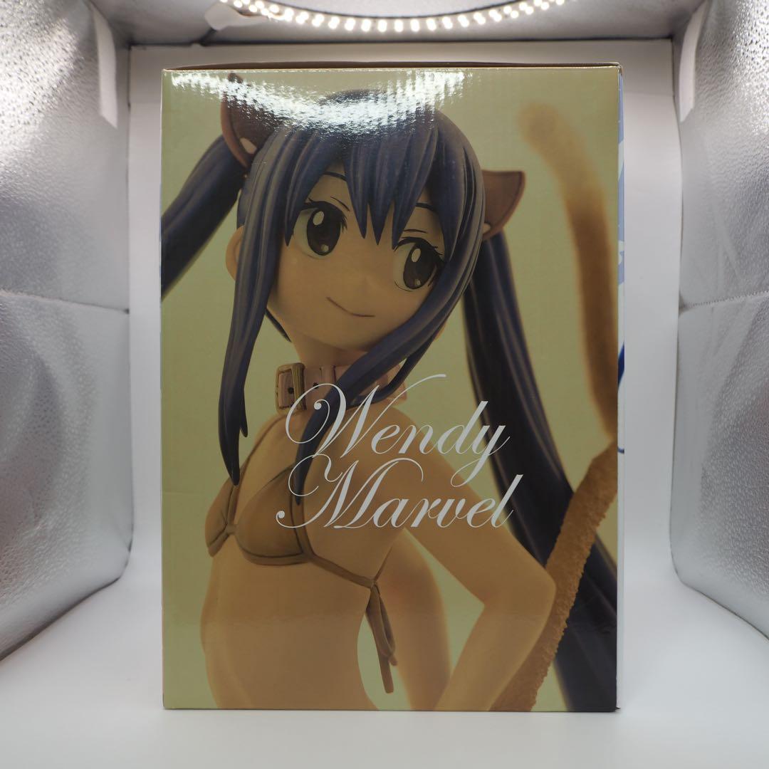 フェアリーテイル　ウェンディ•マーベル　亜麻猫グラビアスタイル　白猫ver.