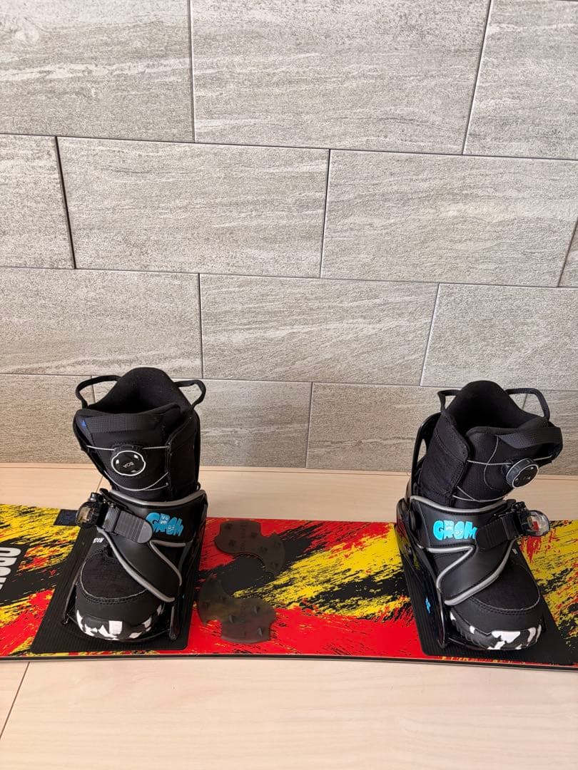 BURTON GROM キッズ スノーボード 3点セット 110cm バートン