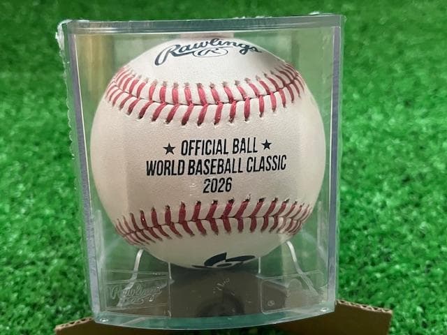 【WBC2026】ローリング社WBC公認試合球専用ケース入US国内販売限定品