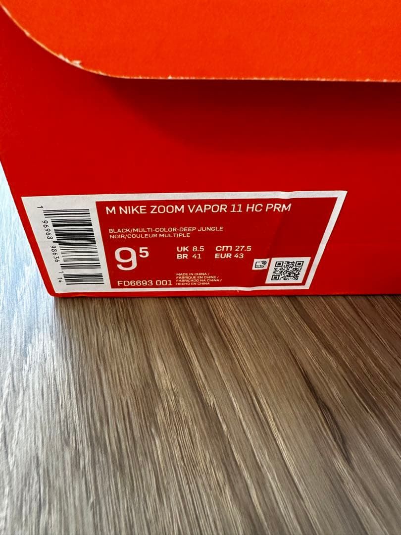 未使用27.5cm nike zoom vapor 11 hc prm