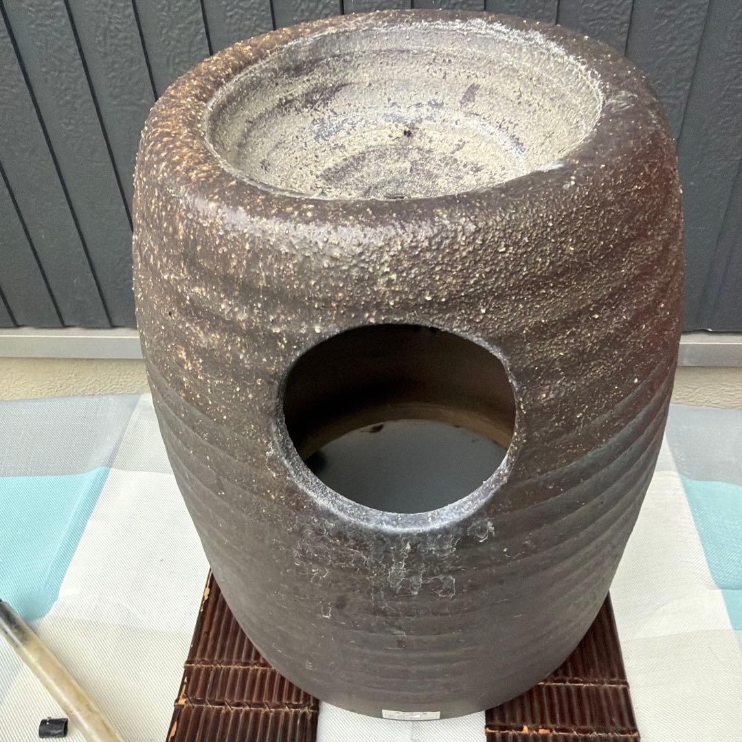 つくばいダークブラウン約40cm