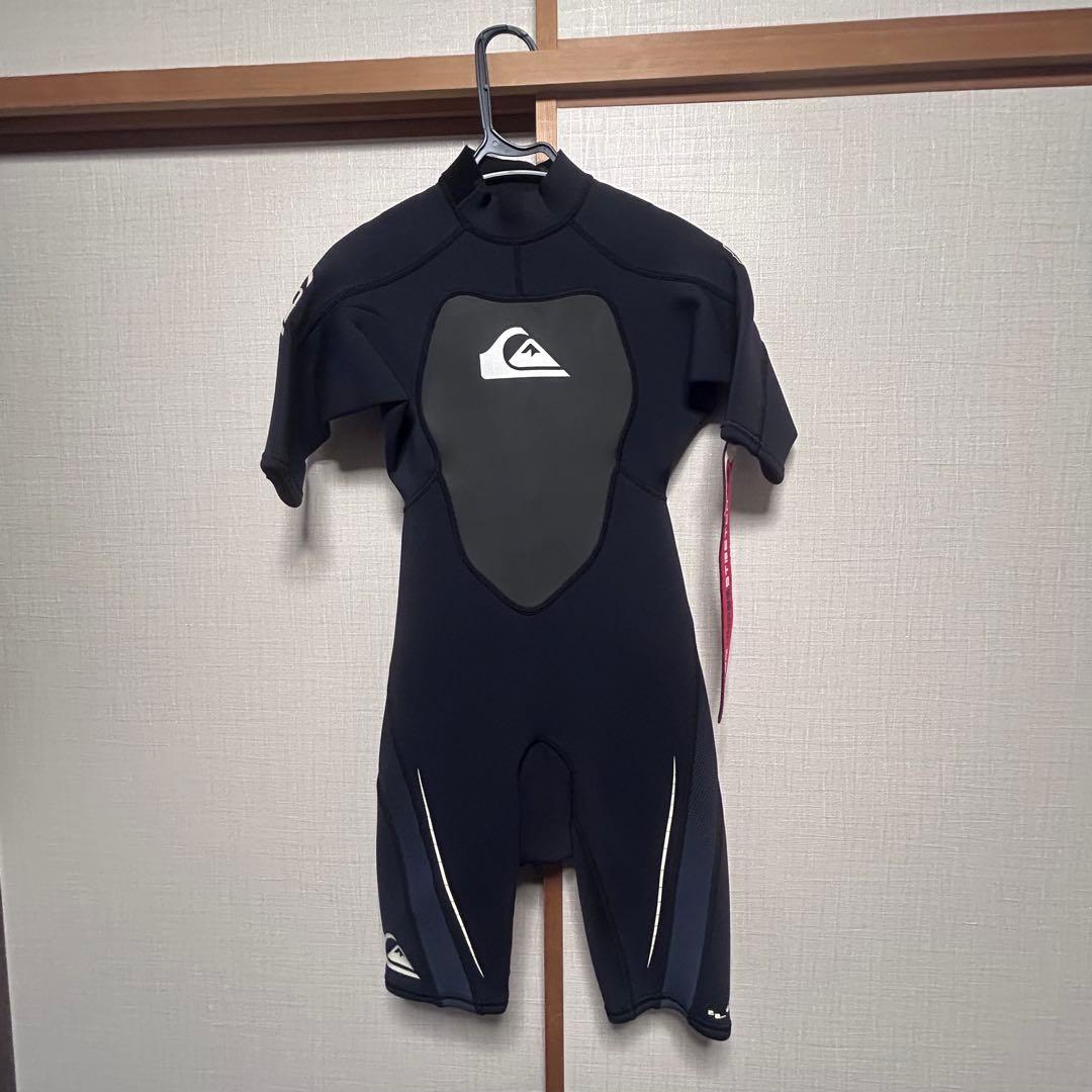 Quiksilver ブラック ショートスリーブウェットスーツ Mサイズ
