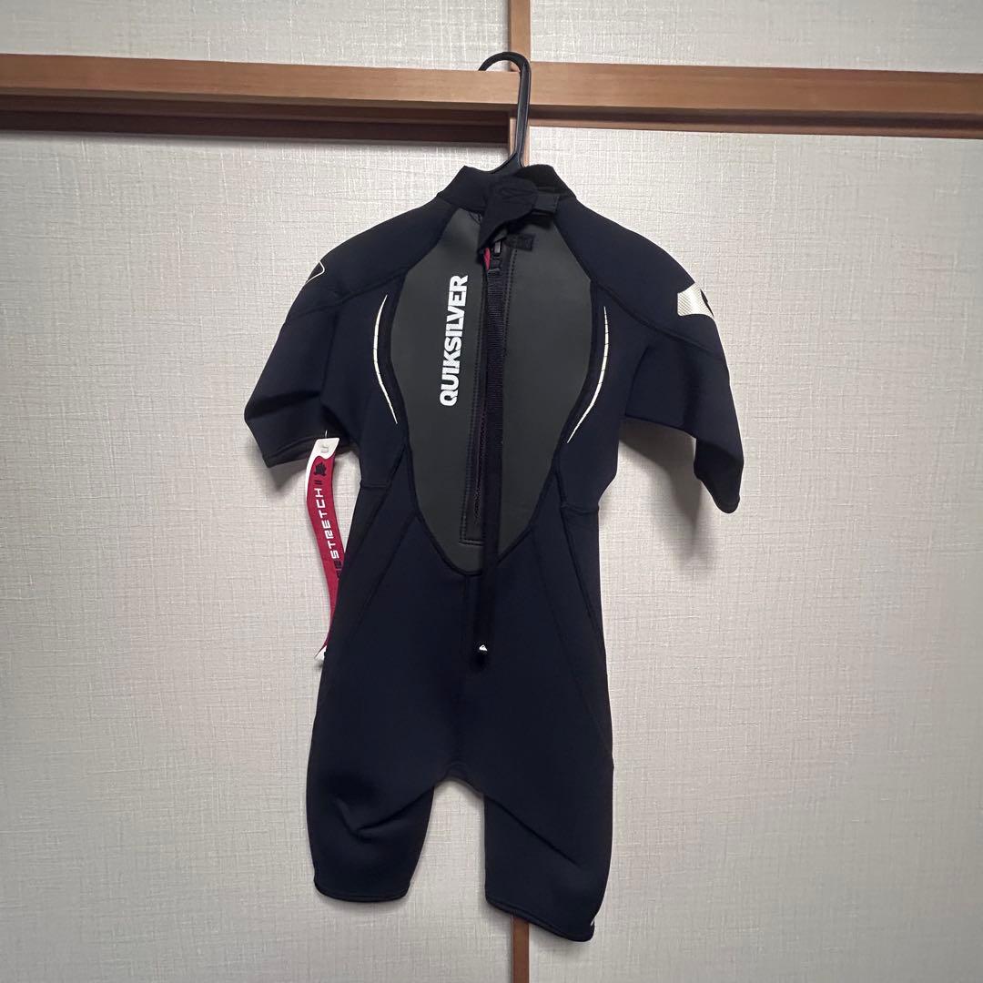 Quiksilver ブラック ショートスリーブウェットスーツ Mサイズ