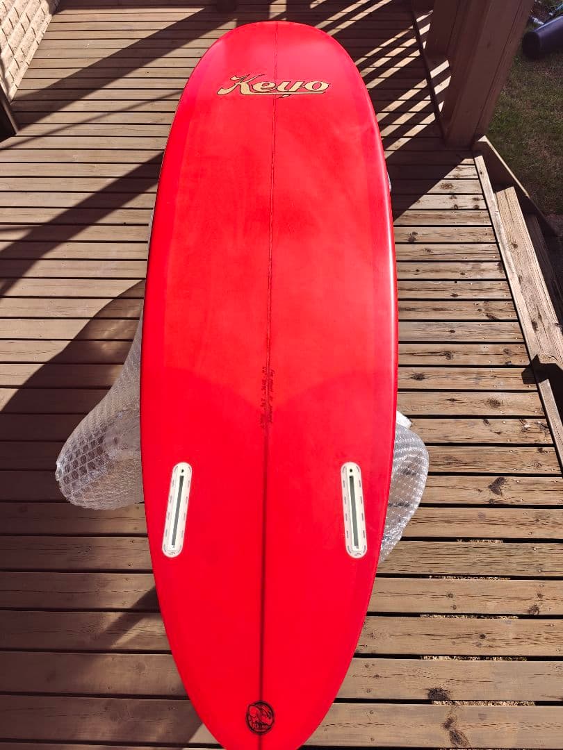 Keyo Egg Twin 6'6 キーヨ エッグ ツインフィン 赤ティント