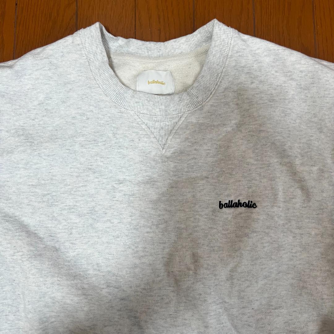 ウェア ballaholic Logo Crew Sweatshirt (ash)